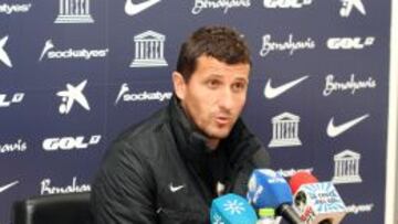 Javi Gracia: “Me gustaría volver a ver La Rosaleda llena”