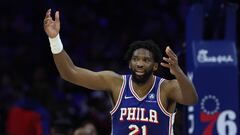 Embiid y George vuelven con 157 puntos