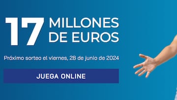 Euromillones: comprobar los resultados del sorteo de hoy, viernes 28 de junio