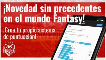 ¡¡Locura fantasy!! El sistema de puntuación personalizable de Biwenger ya es una realidad