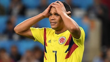 Carlos Bacca con la Selección Colombia en Rusia 2018
