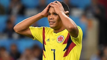 Carlos Bacca con la Selecci&oacute;n Colombia en Rusia 2018
 