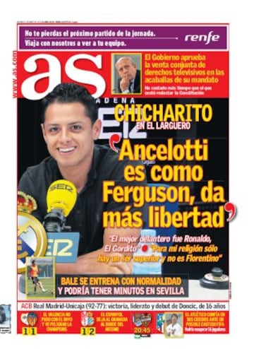 Las portadas de AS de mayo