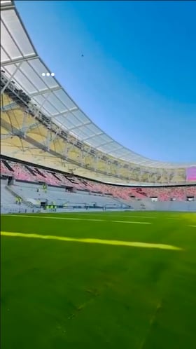 Atención a la increíble vista del interior del nuevo estadio de Inter Miami