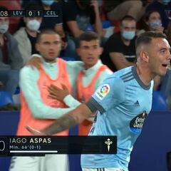 Resumen y goles del Levante vs. Celta de LaLiga Santander