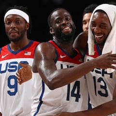 How many times has the USA National Basketball team won an Olympic gold?