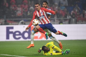 0-2. Antoine Griezmann marcó el segundo gol.