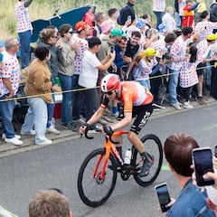 Carlos Rodríguez sufre y el Movistar se “adapta” al nuevo ciclismo