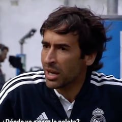La frase del Raúl entrenador que define cómo él veía el fútbol cuando brillaba como jugador
