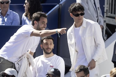 Eric García y Héctor Fort.