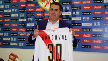 Sandoval: "Estoy feliz de volver a casa, la que me dio todo"