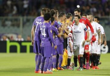 Fiorentina-Sevilla en imágenes