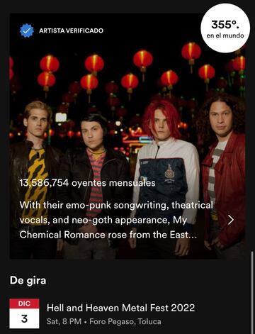 ¿My Chemical Romance vendrá a México? Esto es lo que sabemos