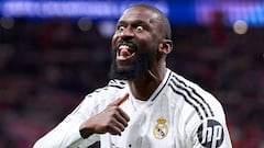 Iturralde revela la dura sanción que le puede caer a Rüdiger por sus gestos a la afición del Atleti