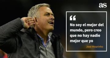 "Dios tiene que pensar que soy un tío cojonudo": las mejores frases de José Mourinho