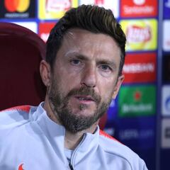 Di Francesco: "Les recuerdo que el Madrid es campeón de Europa"