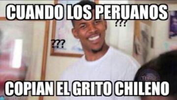 Los mejores memes del Perú - Chile