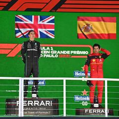 Dos españoles en la fiesta Mercedes