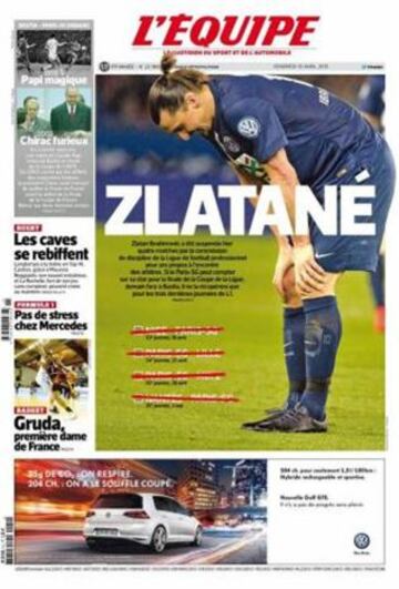 Portadas de la prensa deportiva