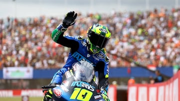 Moreira logró en Assen su primera victoria en Moto2.