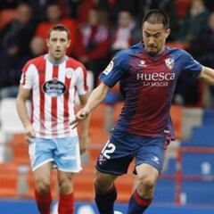 El Lugo se impone al Huesca en un partido de locura