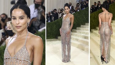 Zo? Kravitz responde a quienes le acusan de ir "desnuda" a la Met Gala 2021