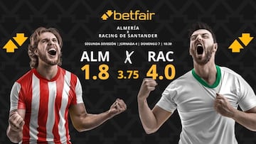 UD Almería vs. Racing de Santander: horario, dónde ver, pronósticos y clasificación