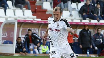 Zozulia, jugador del Albacete.
