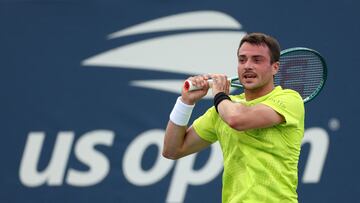 El tenista español Pedro Martínez en el US Open.