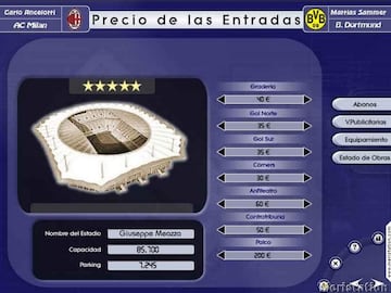 Así era Manager Pro 2004.