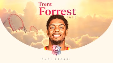 Trent Forrest, base fichado por el Baskonia.