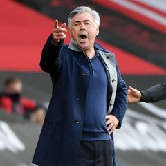 Ancelotti: "A lo mejor tanto hablar de Pickford ha hecho que se expulse hoy a Digne"