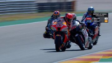 Quartararo y M¨¢rquez lo entienden como lance de carrera