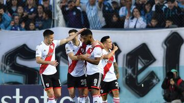 River Plate, ante Racing.