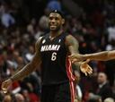 James puso a los Miami Heat a una victoria de las finales