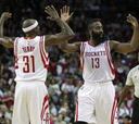 Houston se pasea ante unos Celtics que no fueron rival