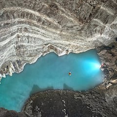 Sale a la luz un lago subterráneo en Europa que nunca se había visto