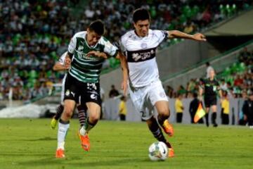 Paolo Goltz se ha convertio en un referente del América. Las Águilas lo vieron cuando se midió a Lanús en ocatvos de final del 2014. En la vuelta le convirtió un gol a los de La Comarca
