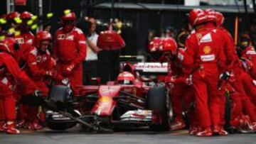 MUCHO POR MEJORAR. El F14 T no pudo plantar batalla a algunos rivales en el arranque del Mundial en Australia, pero en Ferrari saben lo que hay que trabajar.