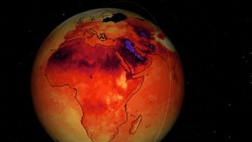 NASA: Países que registran altas temperaturas en todo el mundo