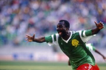 Despite only progressing to the quarter final of the tournament, from the moment they defeated Argentina in the opener and the world witnessed Roger Milla's "wiggle" celebration, the African team were the stars of the World Cup finally exiting on penalty 