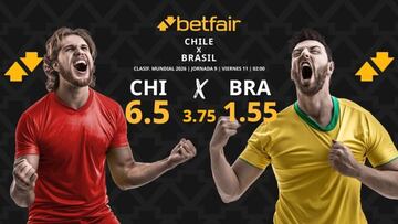Chile vs. Brasil: horario, TV, pronósticos, estadísticas y clasificación