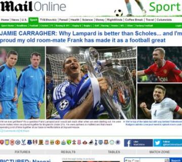 Portadas de la prensa extranjera