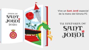 El Girona propone pasar un Sant Jordi en clave rojiblanca