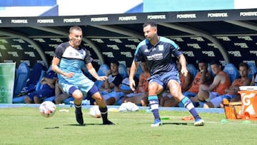 Cardona marca su primer gol con Racing en un amistoso