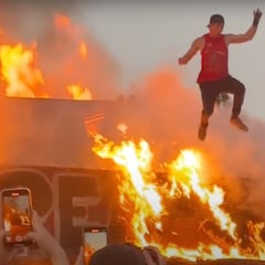 Fuego, barro, destrozos, caídas... el Swampfest volvió a ser un desmadre