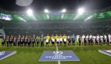 M'Gladbach-Sevilla en imágenes