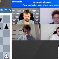 Carlsen y Nepo vapulean a Caruana y Artemiev