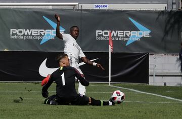 Secuencia del  gol de Vinicius que supuso el 1-1 en el partido.