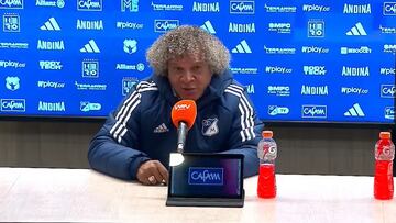 Alberto Gamero, DT de Millonarios, analiza el triunfo ante Fortaleza y habla de la recuperación de Falcao.